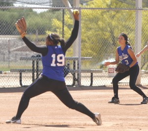 Pitcher Tierra Ellison and third baseman Celeste Muniz represent the future of Tempe Prep softball.