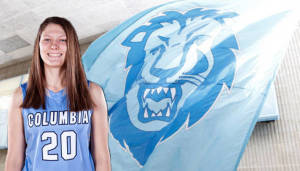 Camille Zimmerman has been honored for her rookie achievements at Columbia University.