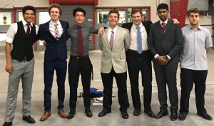 Tempe Prep's Boys State participants.