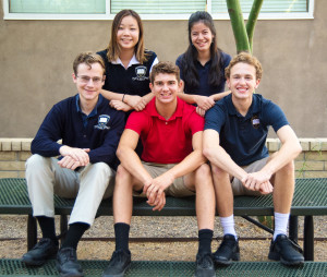 Tempe Prep's National Merit Semifinalists.